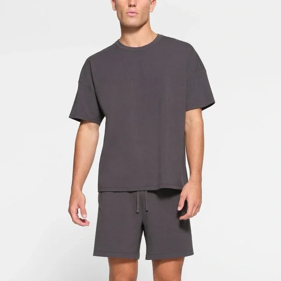 SKIMS Lounge Jersey short sleeve in ash - Picture 1 of 1